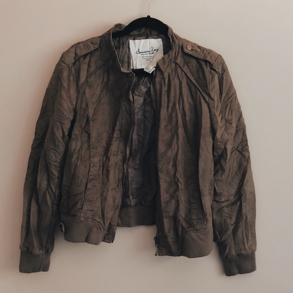 *NWOT* | American Rag | Suede Bomber Jacket - Picture 2 of 6